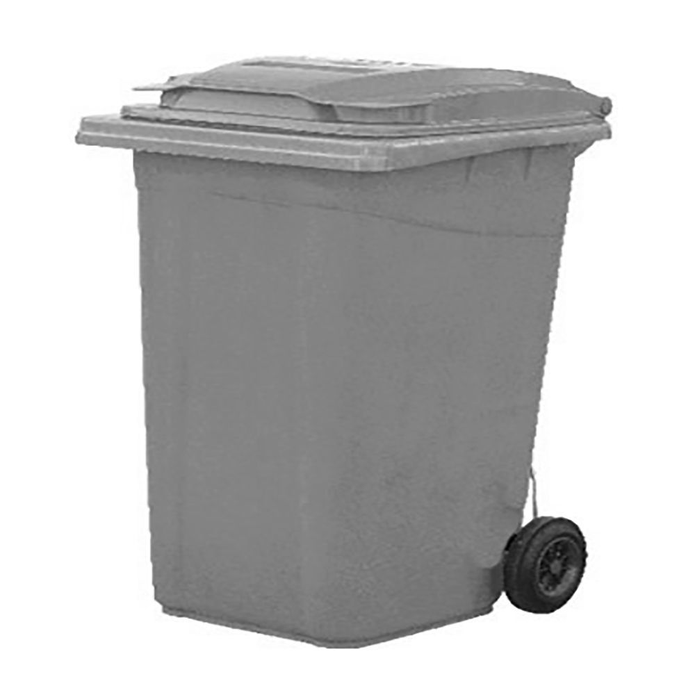 Plastik Çöp Konteynerı 120L Gri
