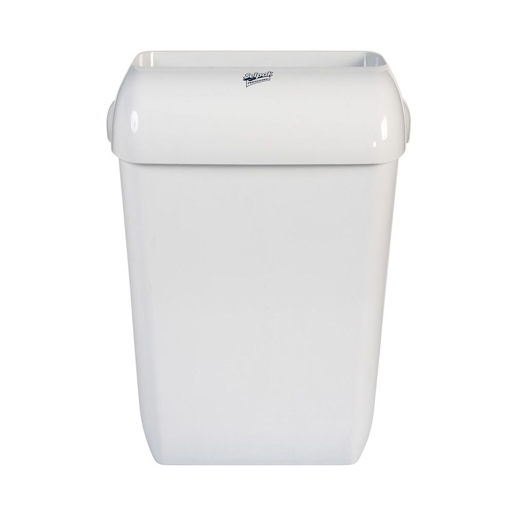 Selpak Professional Çöp Kutusu 43 lt-Beyaz