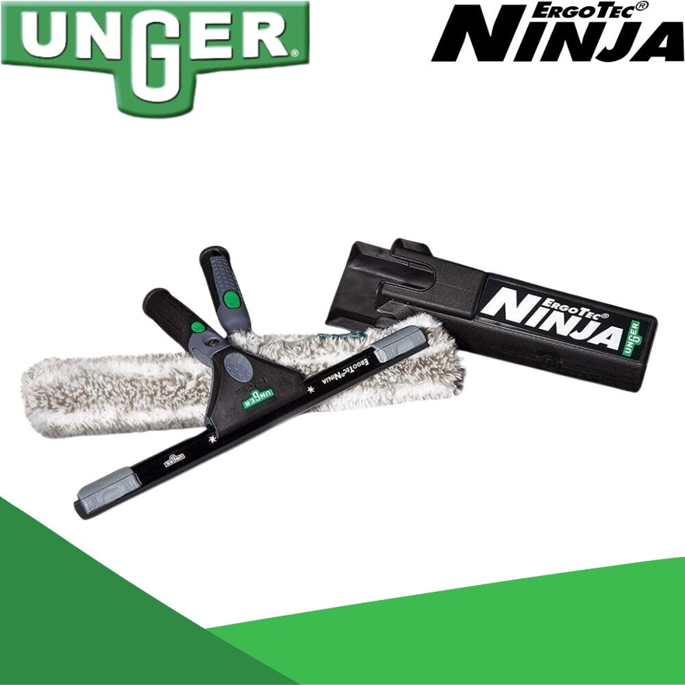 Unger Ninja Prof. Cam Temizleme Set 3'in 1 35 Cm