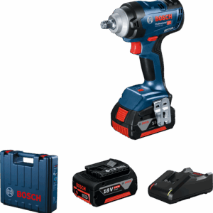 Bosch Akülü Somun Sıkma Makinesi GDS 18V-400 (2 x 5,0 Ah Akü) - 06019K0020