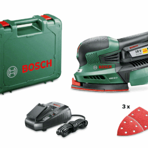 Bosch Akülü Zımpara Makinesi PSM 18 LI (1 x 2,5 Ah Akü) - 06033A1303