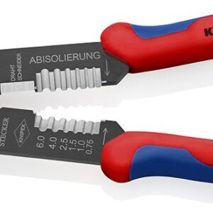 Knipex Papuç Sıkma Ve Kablo Sıyırma Pensi 215 Mm - KNI9721215B