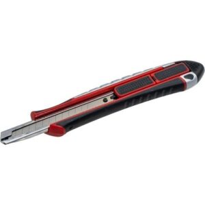 İzeltaş Pro Metal Gövde Maket Bıçağı Emniyetli Otomatik Kilitlemeli 9Mm