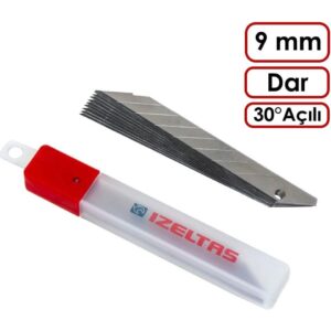 İzeltaş Pro Maket Bıçağı Yedek Bıçak 30° Açılı 9Mm