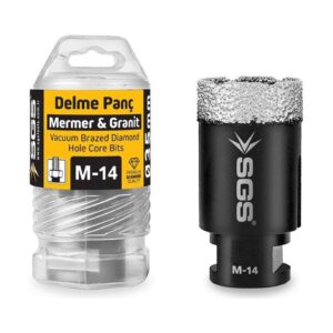 SGS 2766 Mermer & Granit Konik Delme Panç M14 / 50 Mm