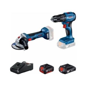 Bosch Gws 180-LI + Gsb 185-LI 18V Akülü Vidalama 2+4 Ah Çift Akü Set