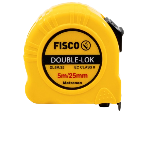 Fisco Çelik Şerit Kısa Metre Double-Lok 5 Mt 25 mm