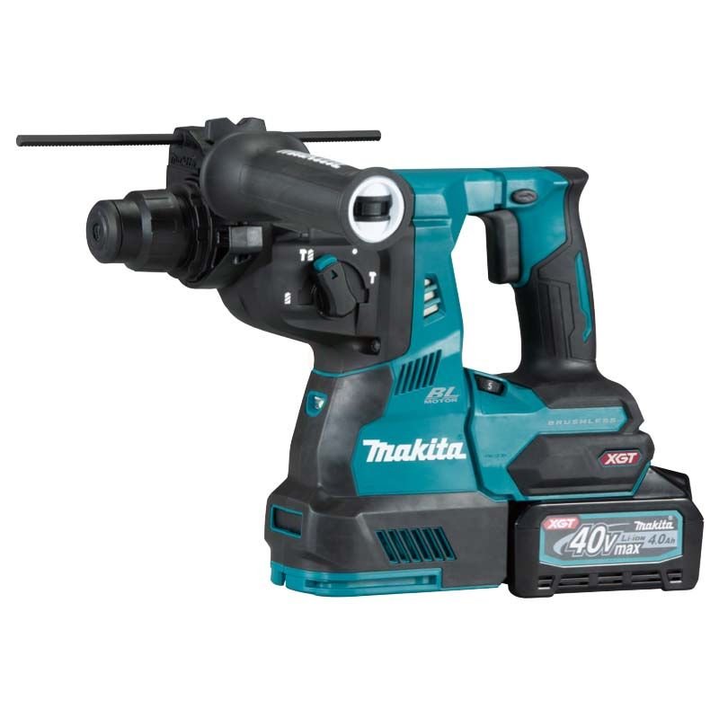 Makita Akülü Kırıcı Delici Makine HR003GM201 (2 x 4,0 Ah Akü) (40V)