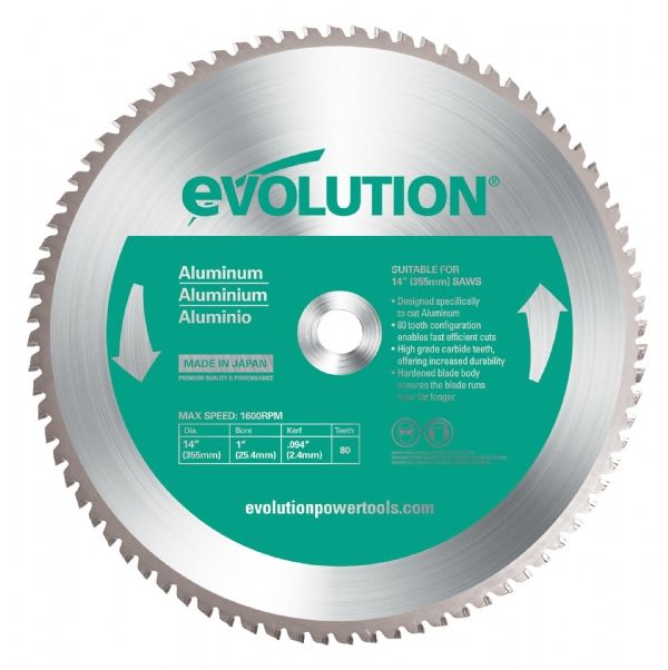 Evolution Alüminyum Testeresi 355mm (6126355ALM)