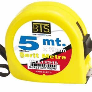 BTS Şerit Metre 19 Serisi 5 Mt 19 mm