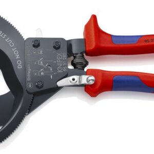 Knipex Cırcır Mekanizmalı Kablo Makası 280 Mm - KNI9531280