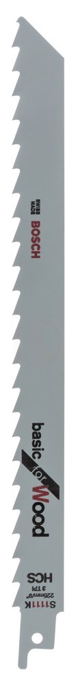 Bosch Panter Testere Bıçağı Basic For Wood S 1111 K 225 mm (2 Adet) - 2608650617