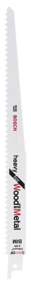 Bosch Panter Testere Bıçağı Heavy For Wood And Metal S 1111 DF 225 mm (2 Adet) - 2608656273