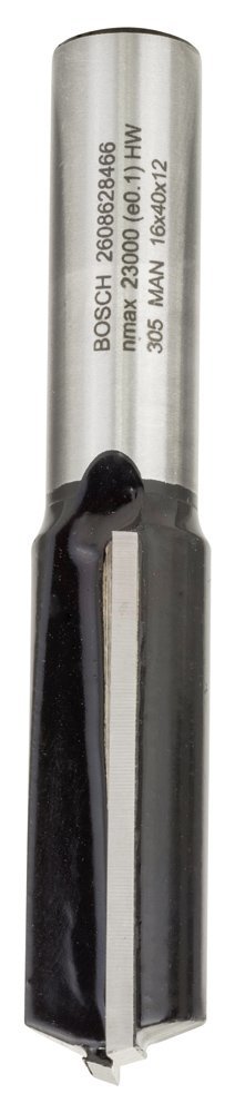 Bosch Çift Oluklu Düz Freze Ucu Standard For Wood 12x16x81 mm - 2608628466