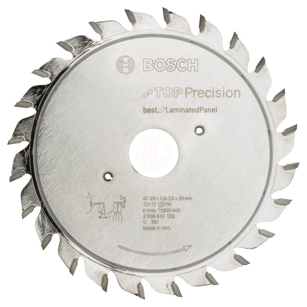 Bosch Daire Testere Bıçağı Best For LaminatedPanel 120x20 mm 12+12 Diş - 2608642129
