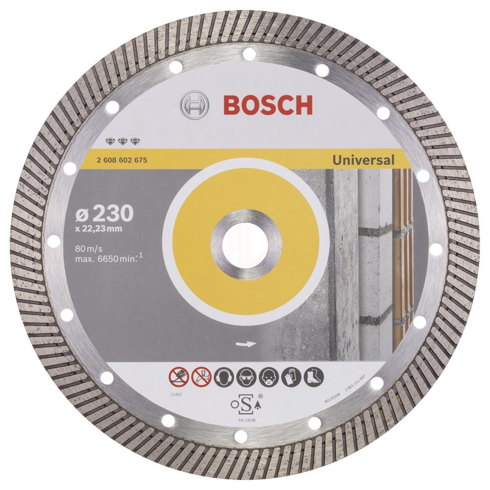 Bosch Elmas Kesme Diski Best For Universal 230x22,23 mm - 2608602675