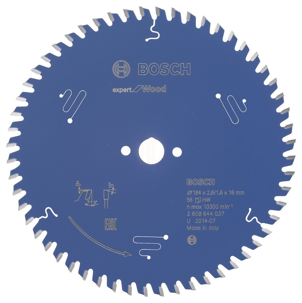 Bosch Daire Testere Bıçağı Expert For Wood 184x16 mm 56 Diş - 2608644037