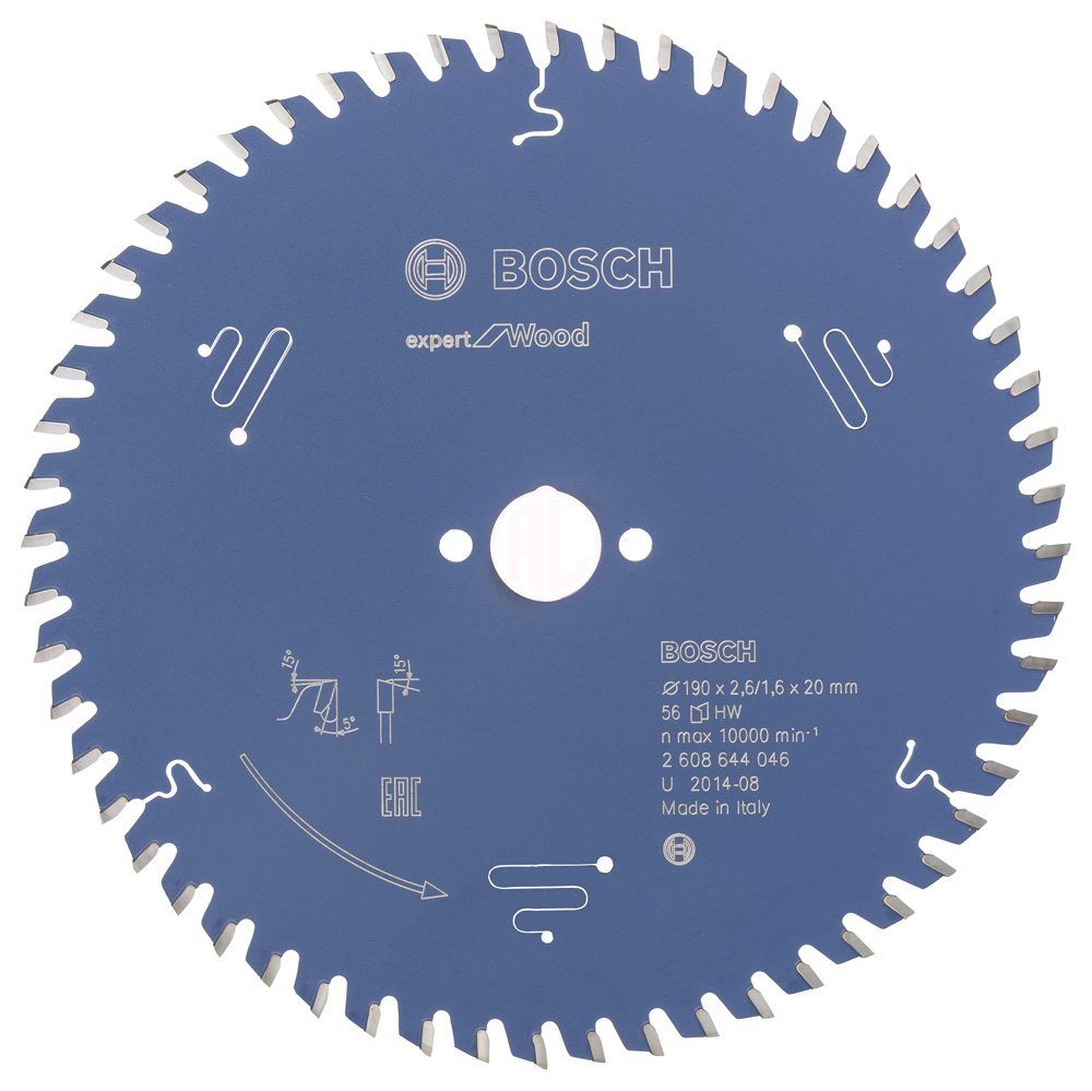 Bosch Daire Testere Bıçağı Expert For Wood 190x20 mm 56 Diş - 2608644046