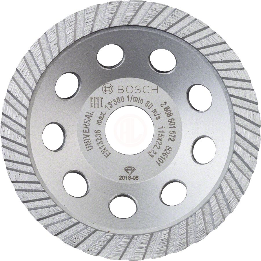 Bosch Elmas Çanak Disk Standard For Universal Turbo 115 Mm - 2608601572