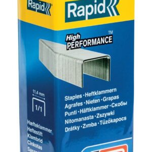 Rapid Zımba Teli 53 Serisi Galvaniz 14 mm (1 Paket/5000 Adet) (Plastik Kutu) - 40303087