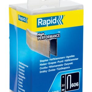 Rapid Zımba Teli 606 Serisi Galvaniz Reçine 30 mm (1 Paket/3600 Adet) - 40303096
