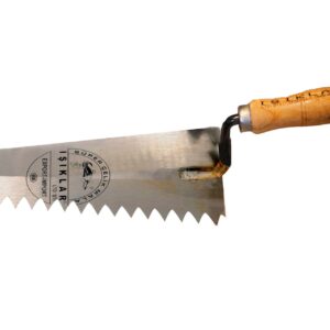 Işıklar Dişli Mala Sol Diş Ağaç Sap 22 Cm - 2002-AF
