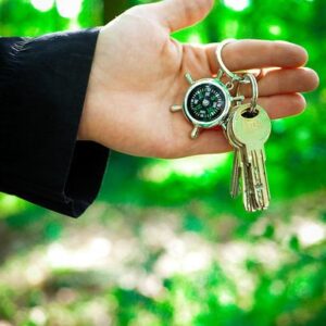 Işık Camping Anahtarlıklı Pusula