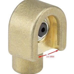 Pressol Tekalamit Buton Başlık (Pirinç) 16 mm 1/8''F