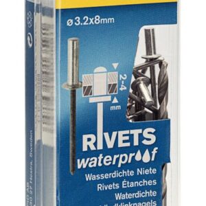 Rapid Perçin Su Geçirmez 3,2x8 mm (1 Paket/50 Adet) - 5000399