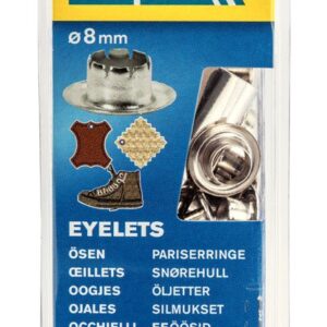 Rapid Kuşgözü Delik Halka Alüminyum 8 mm (1 Paket/25 Adet) - 5000411