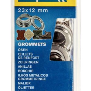 Rapid Kuşgözü İki Delik Halka Alüminyum 12x23 mm (1 Paket/25 Adet) - 5000413