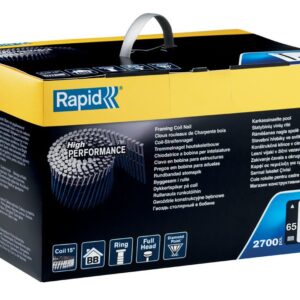 Rapid Zımba Çivisi 50 BB Serisi 65 mm Parlak Basic Halka sapı (1 Pkt/2700 Adet) - 5000808