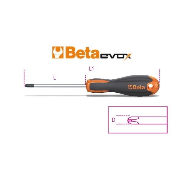 Beta Yıldız Tornavida 1202E 6X100