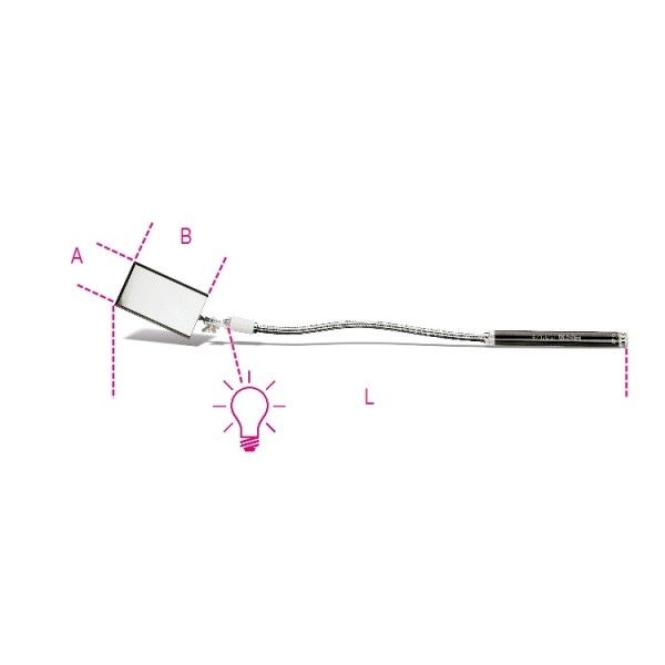 Beta Flexible Ayna 1715FL/B