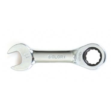 Glory Kısa Düz Cırcır Anahtar 19mm