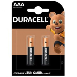 Duracell Pil Basic Aaa Tip (Lr03) (1 Paket/2 Adet) (81528139)