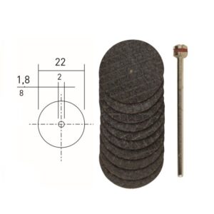 Proxxon Kesme Diski 22 mm (10 Adet) (28808)