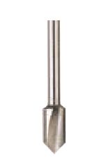 Proxxon Tungsten Karbür Ahşap Freze Ucu V Kanal Açma 6,5 mm (29032)