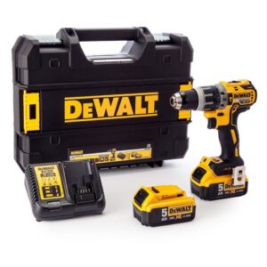 Dewalt Darbeli Vidalama Matkabı Kömürsüz 18V 5,0 Ah (2xAkü) (DCD796P2)