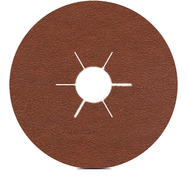 Karbosan Alüminyum Oksit Fiber Disk Nk 4 Slotlu 115 Mm 120 Kum