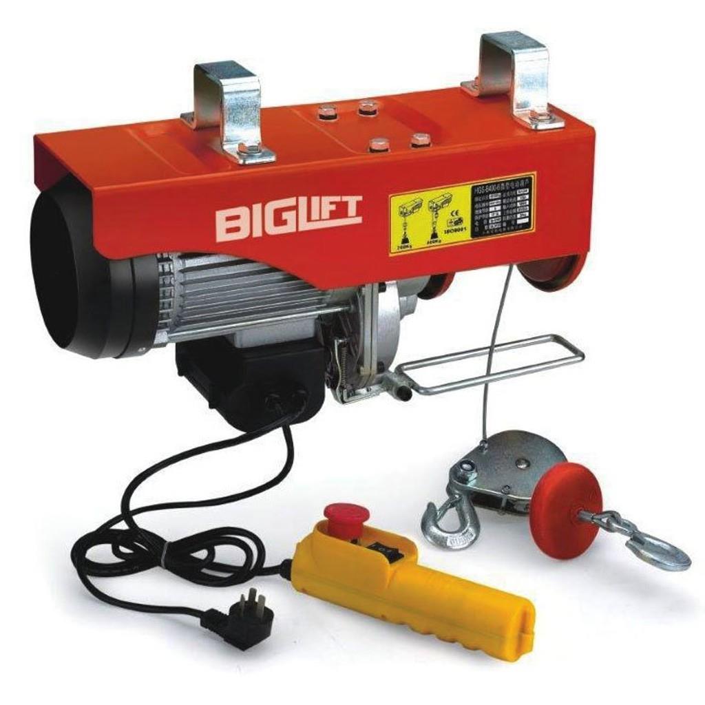Biglift ELEKTRİKLİ VİNÇ 20 METRE 500/1000 KG - MAXVINC500/1000