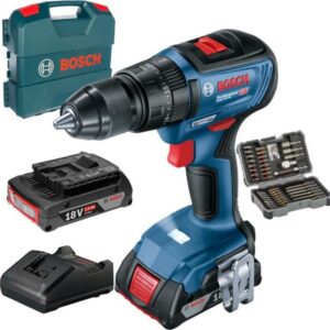 Bosch Akülü Darbeli Vidalama Matkabı GSB 18V-50 (43 Parça AC Set) - 0615990M8K