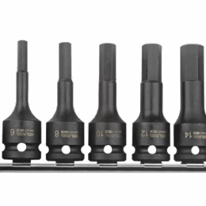 Ceta Form 7 Parça 1/2 İnç Allen Uçlu Havalı Lokma Takımı (Raylı)