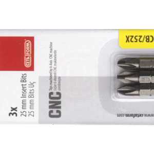 Ceta Form 3 Parça 1/4 İnç Yıldız Bits Uç Ph3 X 25 Mm / Kartlı