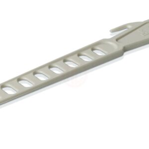 Dekor Rulo Boya Karıştırıcı Plastik Çubuk Delikli 33 Cm