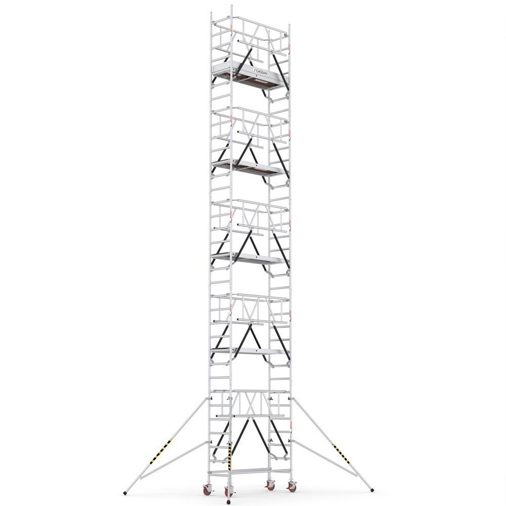 Çağsan ProTUBE SN (180) Profesyonel Alüminyum İskele 9,5 Mt - ProTUBE_SN950_(180)