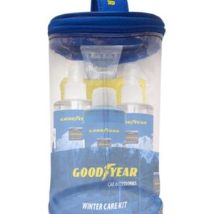 Goodyear Kışlık Bakım Seti (Buz Çözücü, Buğu Önleyici, Cam Suyu, Eldivenli Buz Kazıyıcı)