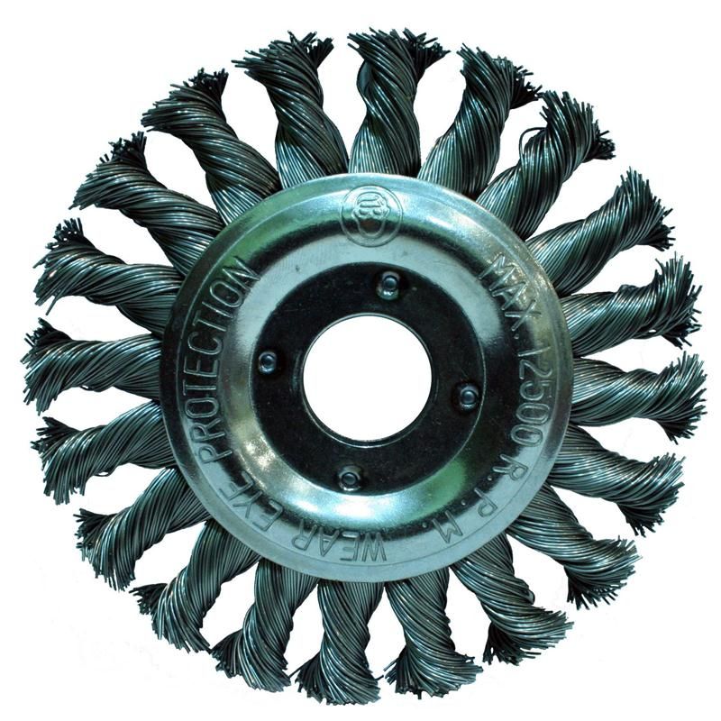 Hawk Gri Burma Telli Daire Fırça 175 Mm - HAWK10159