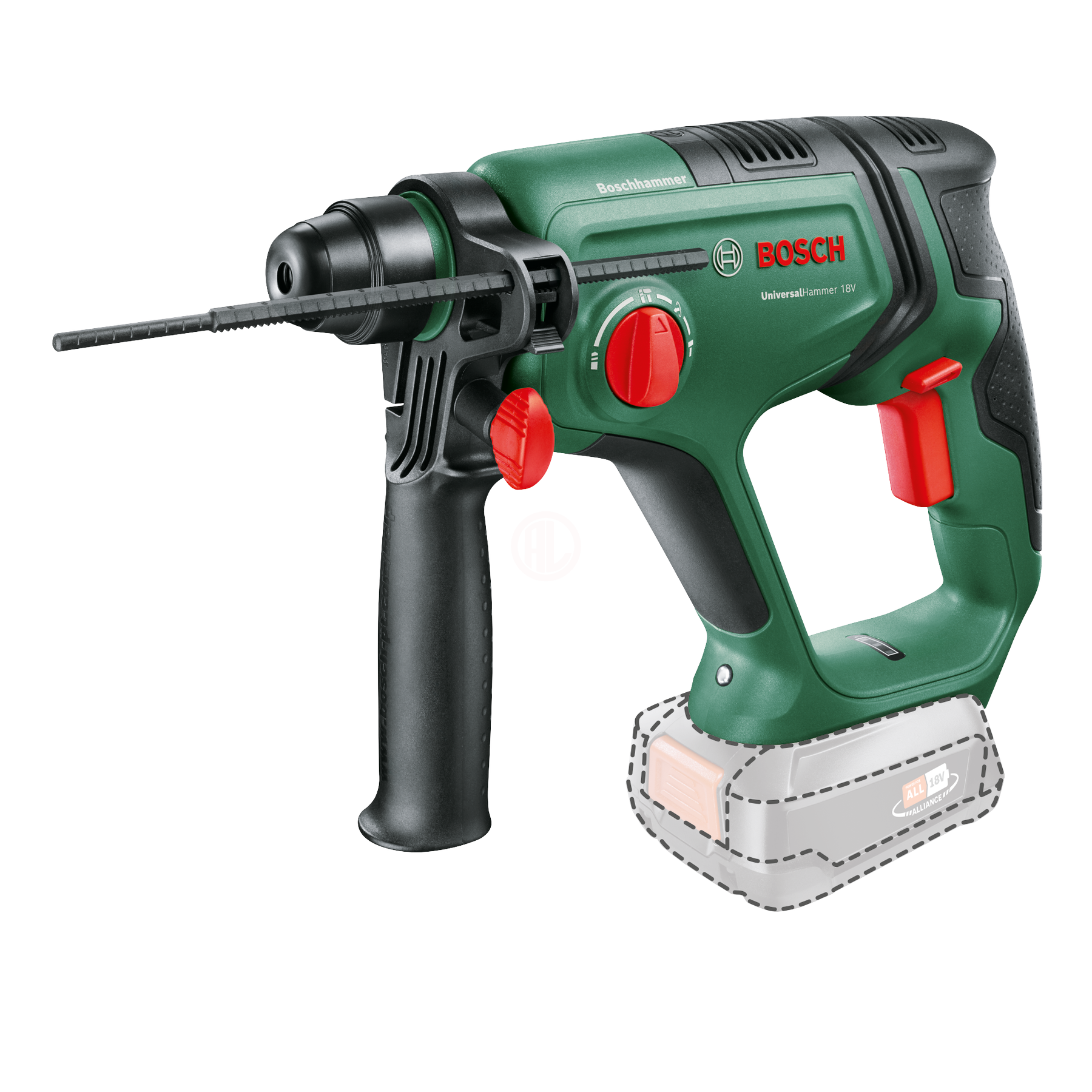 Bosch Akülü Kırıcı Delici Makine UniversalHammer 18V (Aküsüz) - 06039D6000