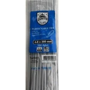 Zenith Plastik Kablo Bağı Siyah 3,6x250 mm (1 Paket/100 Adet)